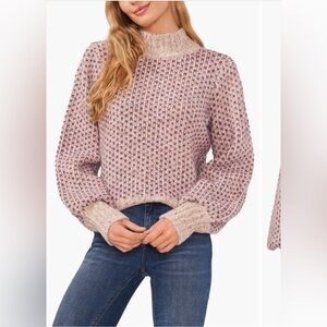 CeCe Multicolor Knit Sweater